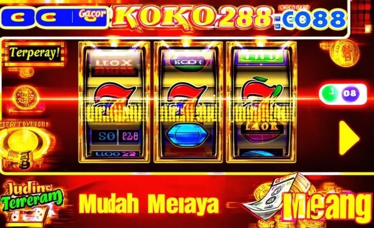 Slot Gacor CC-KOKO288: Situs Judi Slot Online Terpercaya Mudah Menang