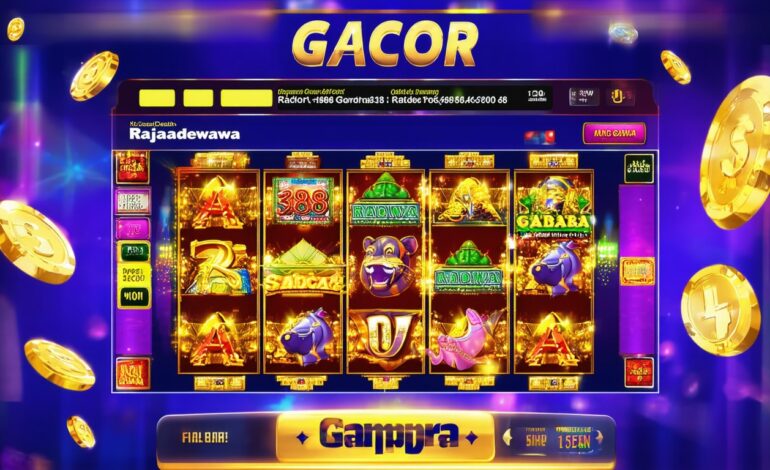 Slot Gacor Rajadewa138$ Situs Judi Online Gampang Menang Terpercaya