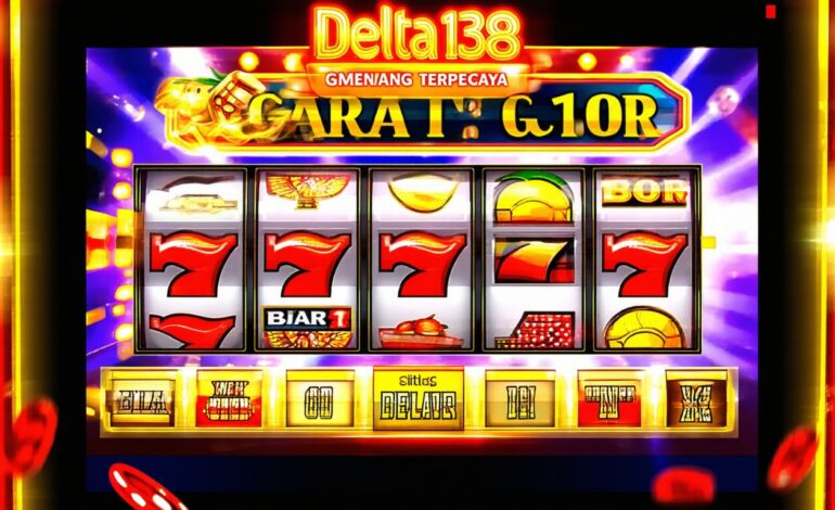 Slot Delta138 Gacor: Situs Slot Online Gampang Menang Terpercaya