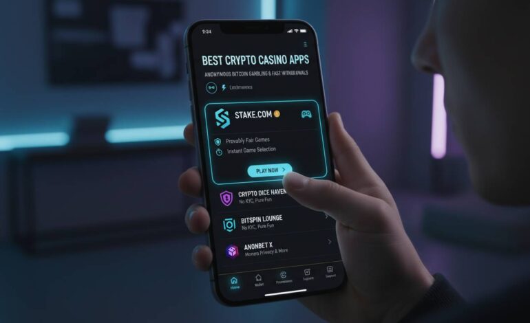 Best Crypto Casino Apps – Anonymous Bitcoin Gambling & Fast Withdrawals