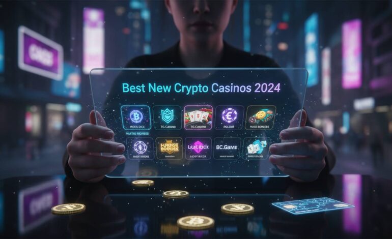 Best New Crypto Casinos 2024 – Trusted Reviews & Huge Bonuses