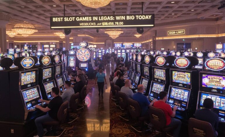 Best Slot Games in Las Vegas: Win Big Today