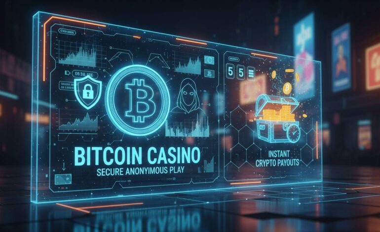 Bitcoin Casino – Secure Anonymous Play & Instant Crypto Payouts
