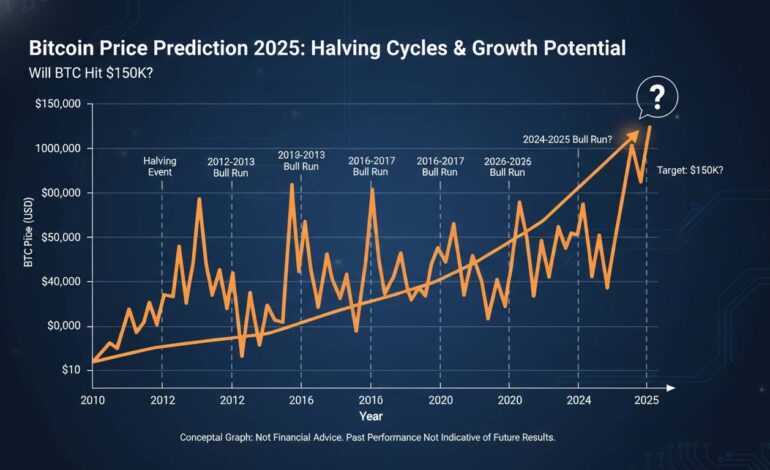 Bitcoin Price Prediction 2025 – Will BTC Hit $150K?