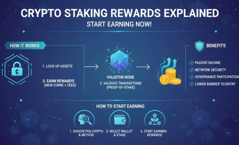 Crypto Staking Rewards Explained – Start Earning Now