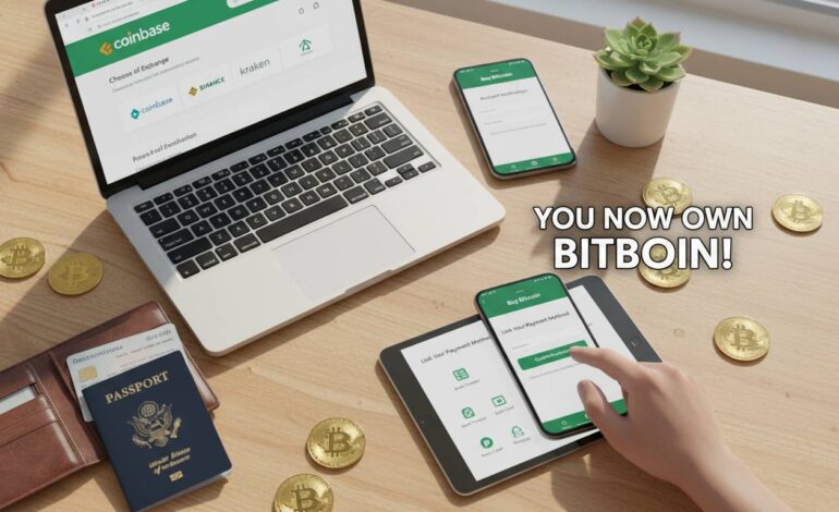 How to Buy Bitcoin for the First Time – Beginner’s Guide