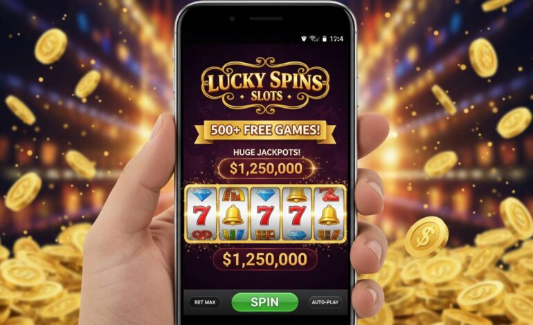 Slot Game App – 500+ Free Games with Huge Jackpots