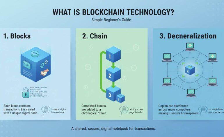 What Is Blockchain Technology? Simple Beginner’s Guide