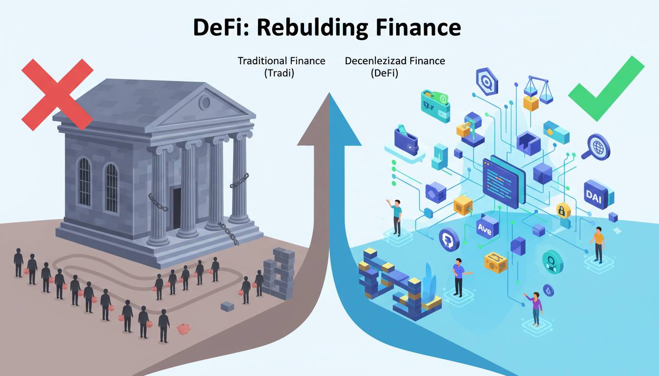 What is DeFi? Decentralized Finance Explained for Beginners