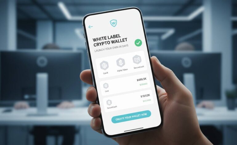 White Label Crypto Wallet – Launch Your Own in Days ✓